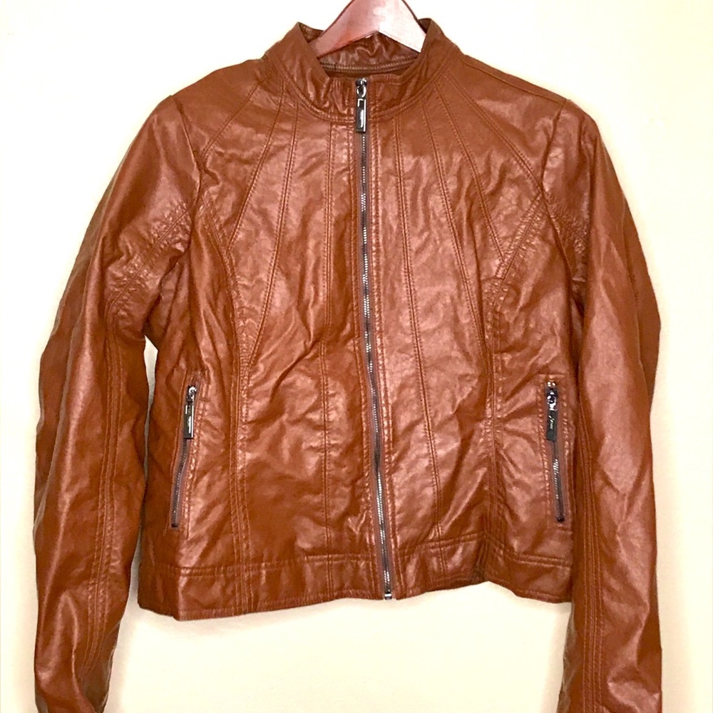 A leather jacket